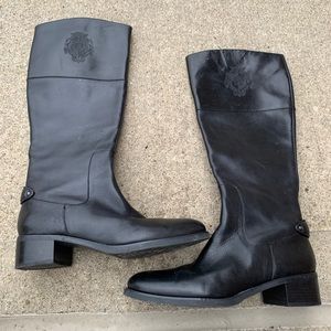 Black Vince Camuto boots